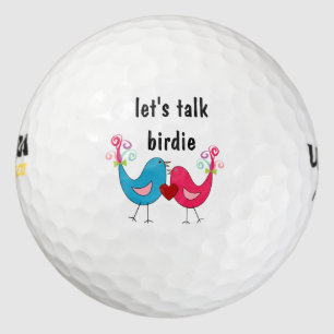 Funny Romantic Golf Balls