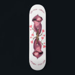 Funny Romantic Sloth Smile Cartoon Drawing - Fun Skateboard<br><div class="desc">Funny Romantic Sloth Smile Cartoon Animal Drawing Playful Love Hearts - Choose / Add Your Unique Text / Font / Colour - Make Your Special Gift - Resize and move or remove and add elements / image with customization tool ! - Drawing and Design by MIGNED. You can also transfer...</div>