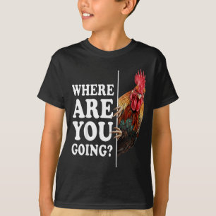 Funny Rooster Lover Humour Meme Quotes Men Women T-Shirt