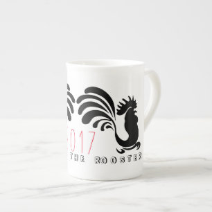 Funny Roosters Chinese New Year 2017 Mug 3