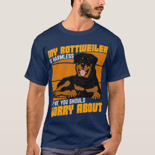 Funny Rottweiler Dog Lover Rottie Mom Dad Gift T-Shirt
