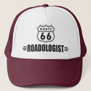 Funny Route 66 Trucker Hat