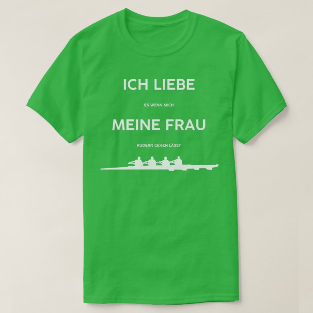 Funny Rower Rowing Rowing Sport 2 T-Shirt (Design Front)