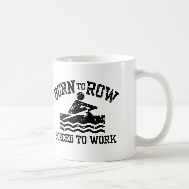 Funny Rowing Coffee Mug (Right)