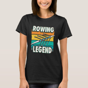funny rowing design rower gift christmas birthday  T-Shirt