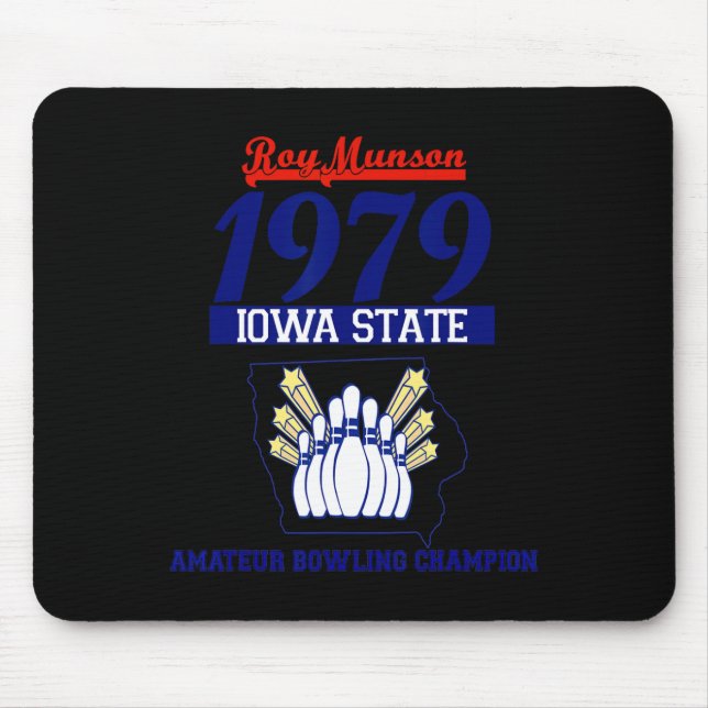 Funny Roy Munson King Pin Bowling T Shirt 1  Mouse Pad (Front)