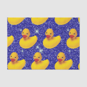 Funny Rubber Ducks Yellow Duckie Farm Animal Lover Tissue Paper