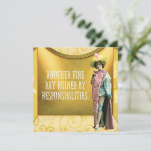 Funny Ruined By Responsibilities 
