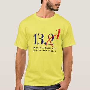 Funny Runners High Half Marathon T-shirt Design