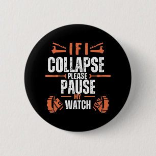 Funny-running 2 Inch Round Button