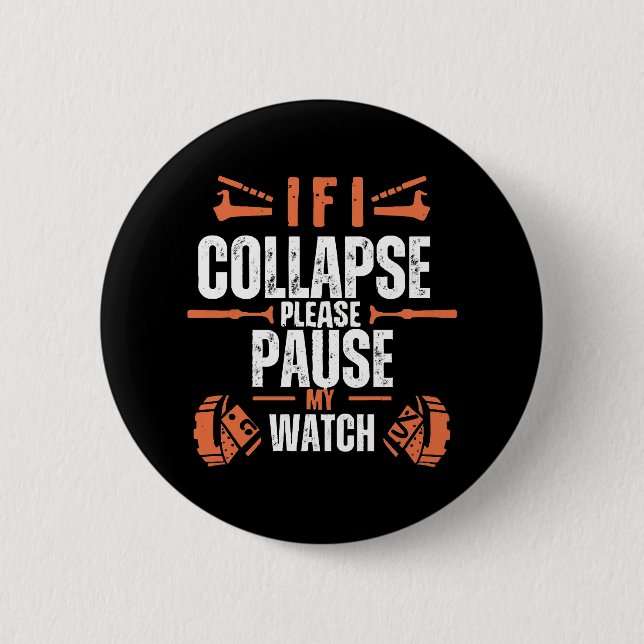 Funny-running 2 Inch Round Button (Front)