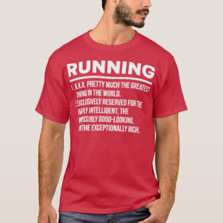 Funny Running Definition Marathon Runner Gifts  T-Shirt