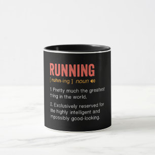 Funny Running Definition Mug