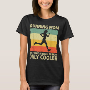 Funny Running For Women Mom Marathoner Runner Coac T-Shirt