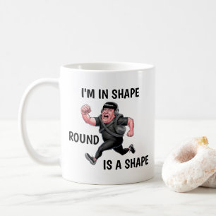Funny Running Man Coffee Mug