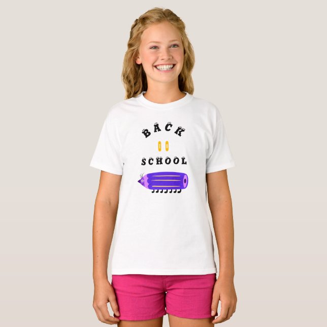 Funny running pencil T-Shirt (Front Full)