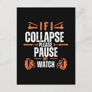 Funny-running Postcard