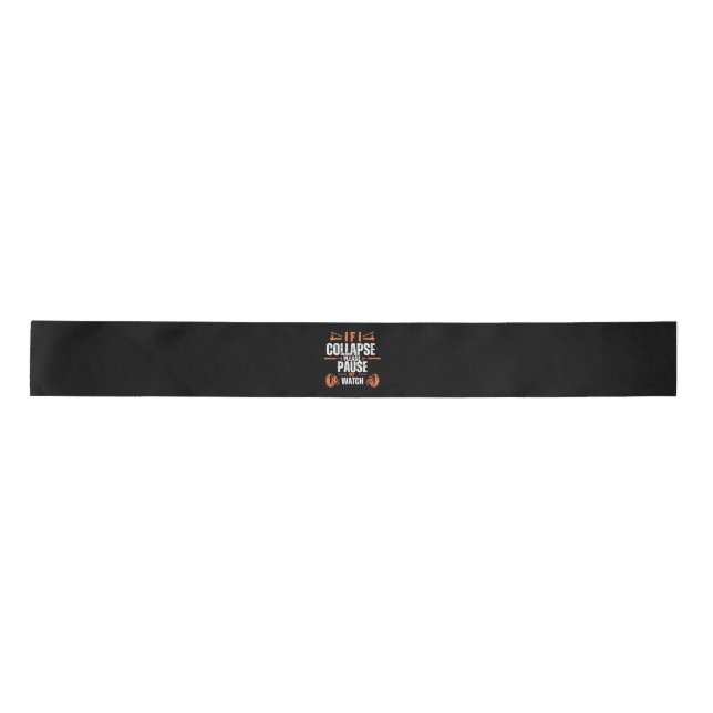 Funny-running Satin Ribbon (Front)