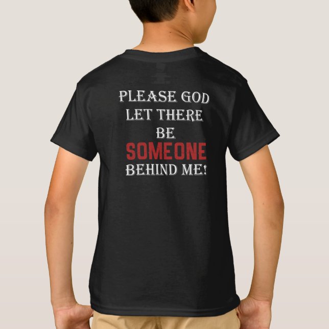 Funny Running Slow Runner - Not Last Quote T-Shirt (Back)