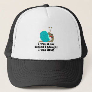 Funny running trucker hat