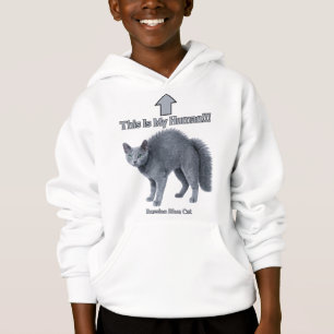 Funny Russian Blue Cat – This Is My Human