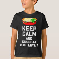 Funny Russian Keep Calm Eat Pelmeni