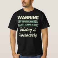 Funny Russian Literature Lover T-Shirt
