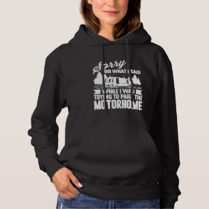 Funny Rv Camping  Men Women Camp Parking Motorhome Hoodie