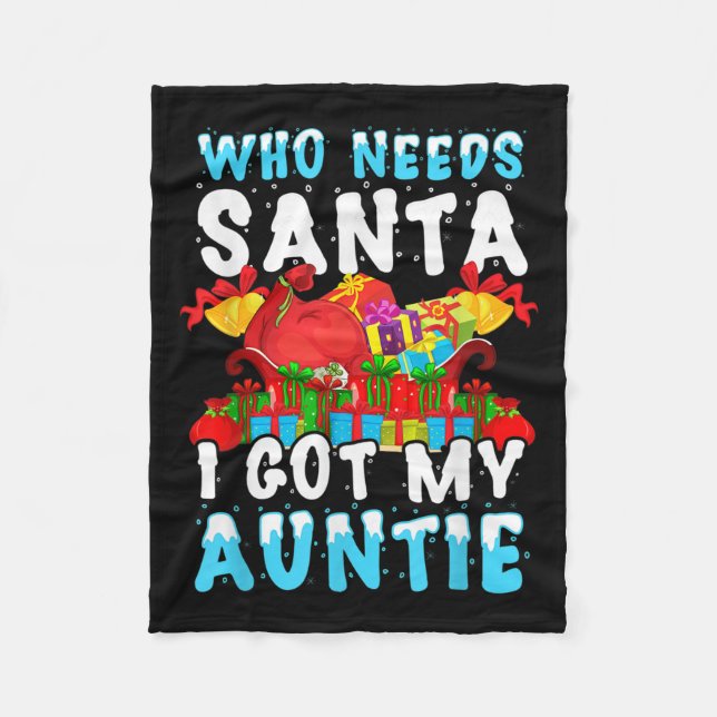 Funny S For New Aunts From Nieces And Nephews Quot Fleece Blanket (Front)
