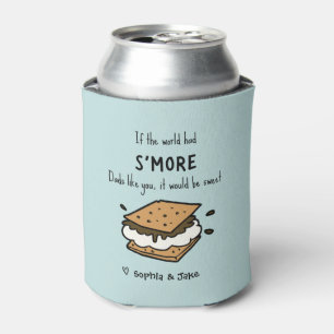 Funny S’more Pun  Can Cooler