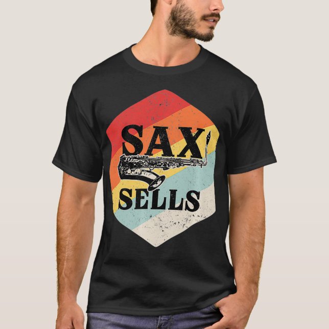 Funny Sa Sells Saophone Player Marketing Specialis T-Shirt (Front)