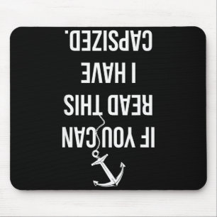 Funny Sailing Nautical Boating Sailboat Lover Gift Mouse Pad