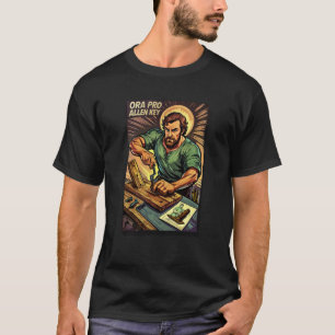 Funny Saint Joseph Catholic Father And Worker Swea T-Shirt