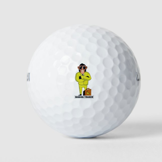 Funny Sales Manager Gift Golf Balls (Front)