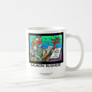 Funny Salman Rushdie Fish Coffee Mug