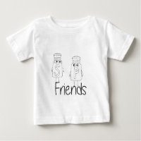 Funny Salt and Pepper Shakers Best Friends Besties