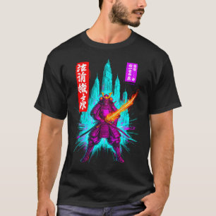 Funny samurai cyberpunk warrior saying sarcastic T-Shirt