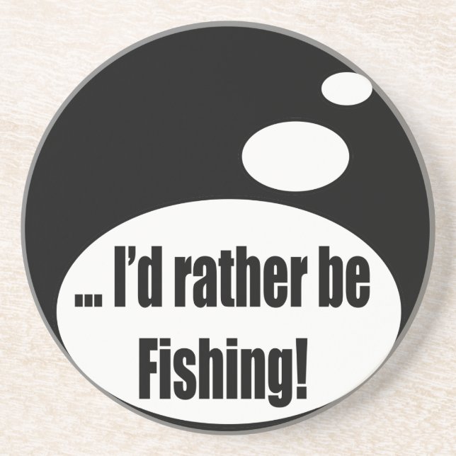 Funny Sandstone Coaster (Front)