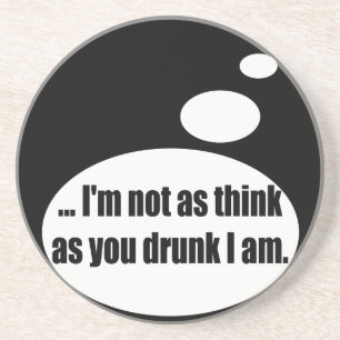 Funny Sandstone Coaster