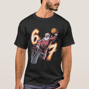 Funny Santa 67th Birthday Christmas Shirt for Men 