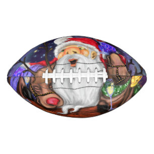 Funny Santa and Reindeers Christmas Party - Cheers Football