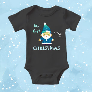 Funny Santa Baby Bodysuit
