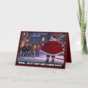 Funny Santa Card
