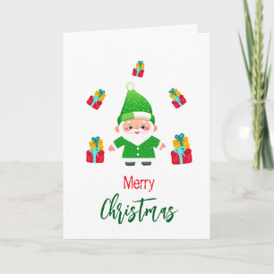 Funny Santa Card