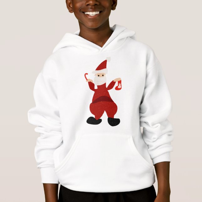 Funny Santa Claus Hoodie (Front)