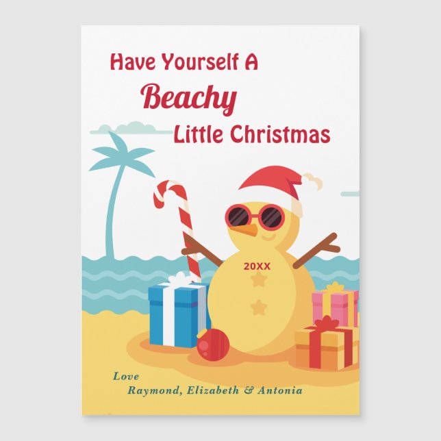 Funny Santa Claus Noël Noël Carte du Nouvel An (Devant)