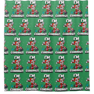 Funny Santa Claus Pattern Humourous Christmas