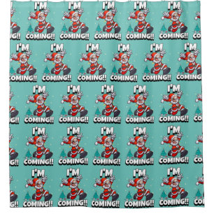 Funny Santa Claus Pattern Humourous Christmas