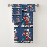 Funny Santa Claus Pattern Humourous Christmas