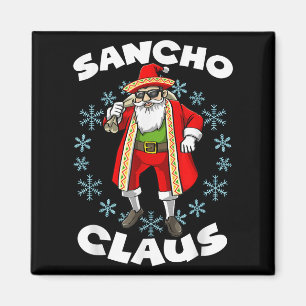 Funny Santa Claus Sancho Mexican Santa Claus Chris Magnet